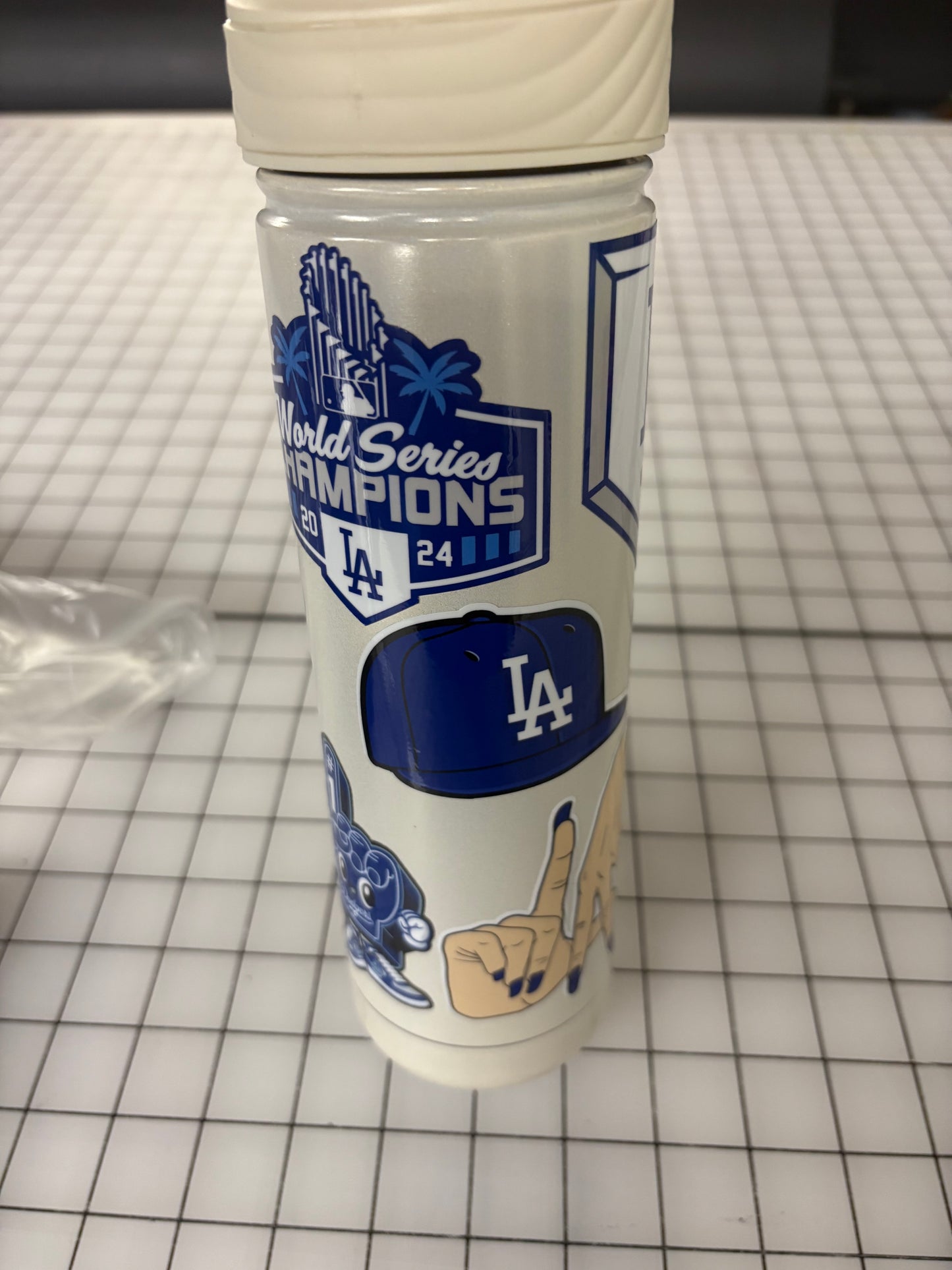 10 Piece Bleed Blue Sticker pack