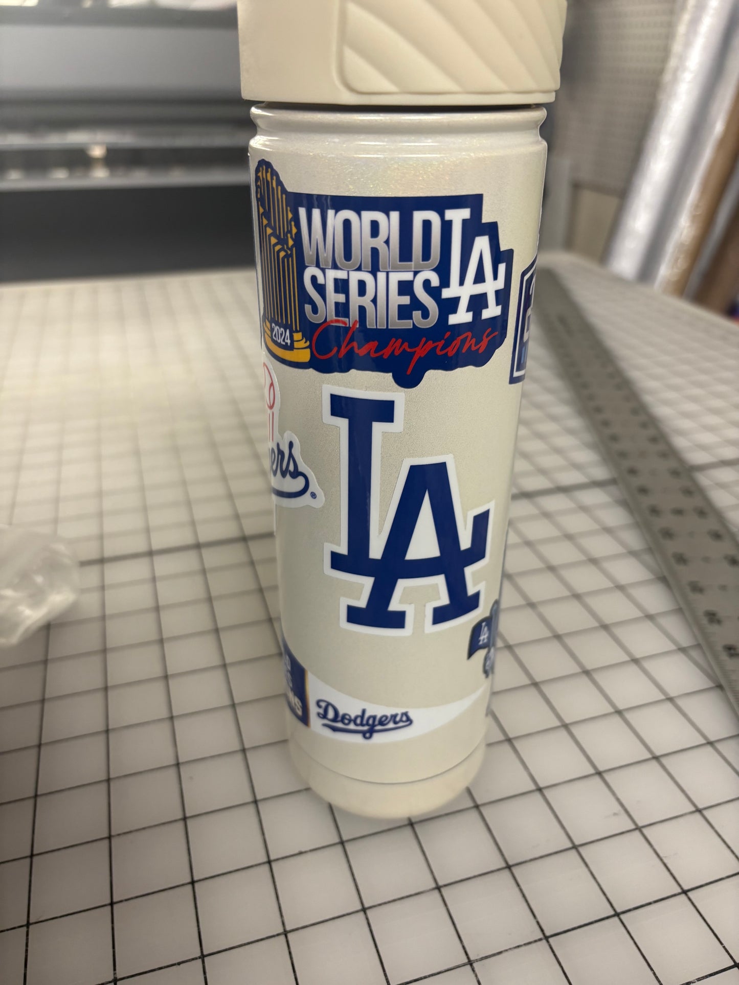 10 Piece Bleed Blue Sticker pack